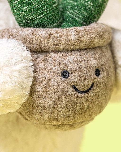 Cream Bunny with Plant - Image 3