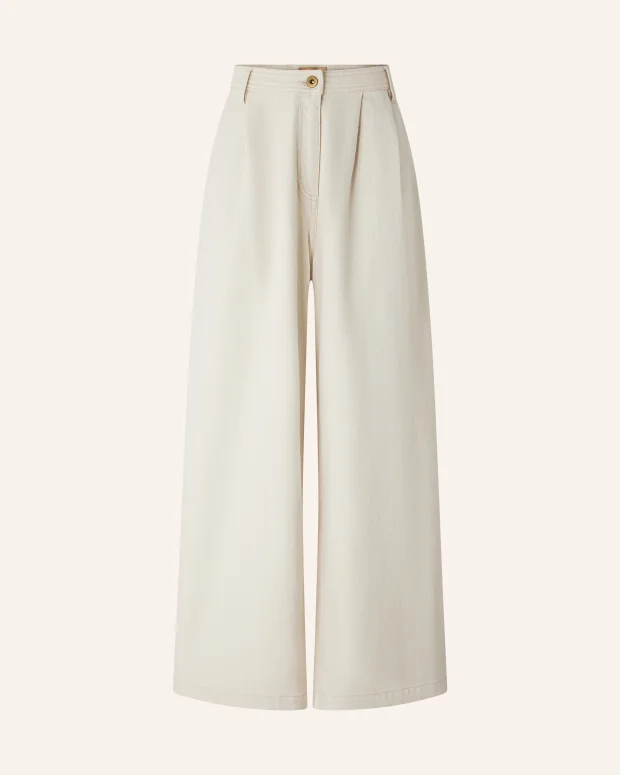 Diegui Large Pant with Pleats (Fleur de Sel) - Image 4