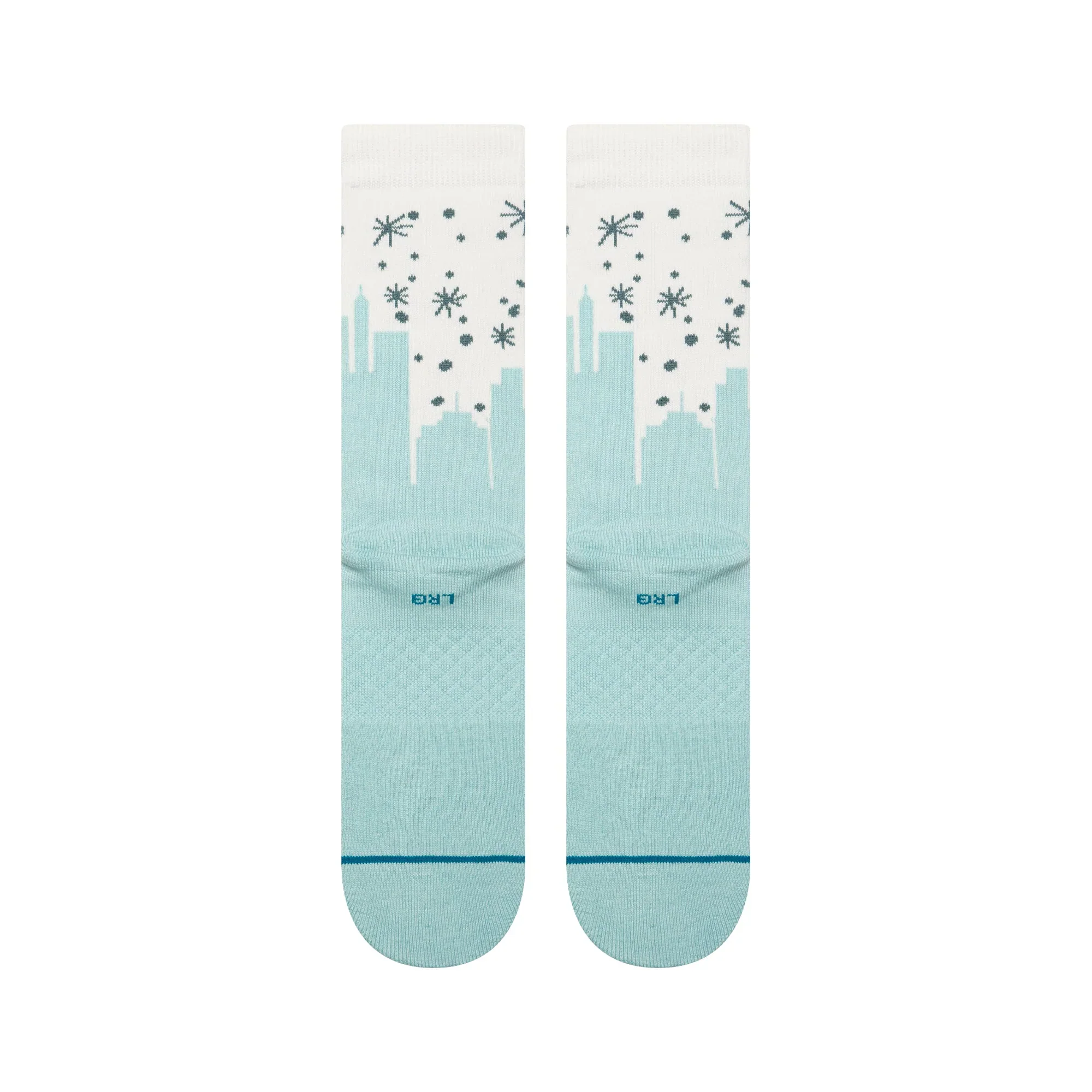 Elf x Stance Big City Crew Socks (Ice Blue) - Image 3
