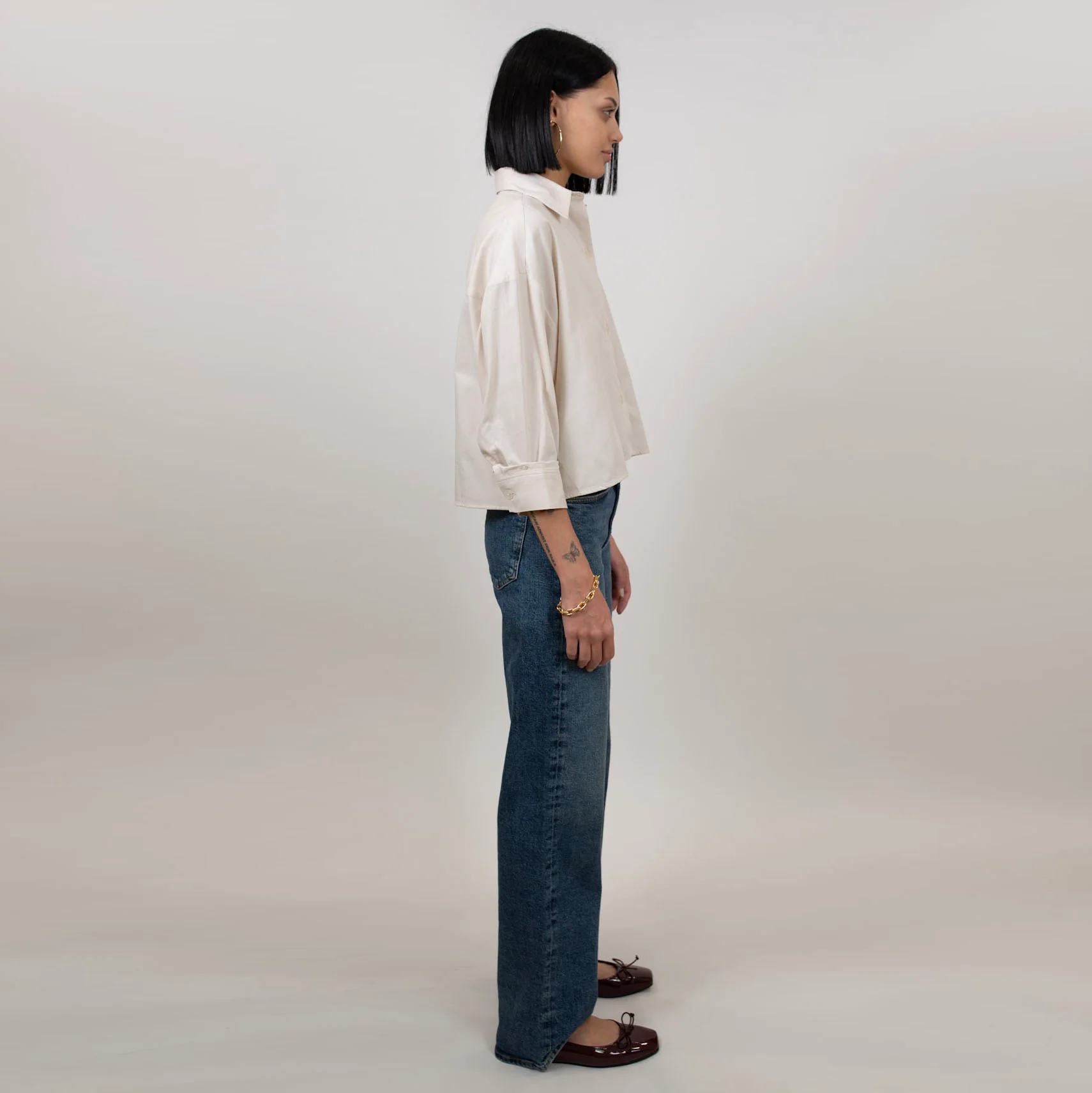 Kat Crop Shirt - Image 16
