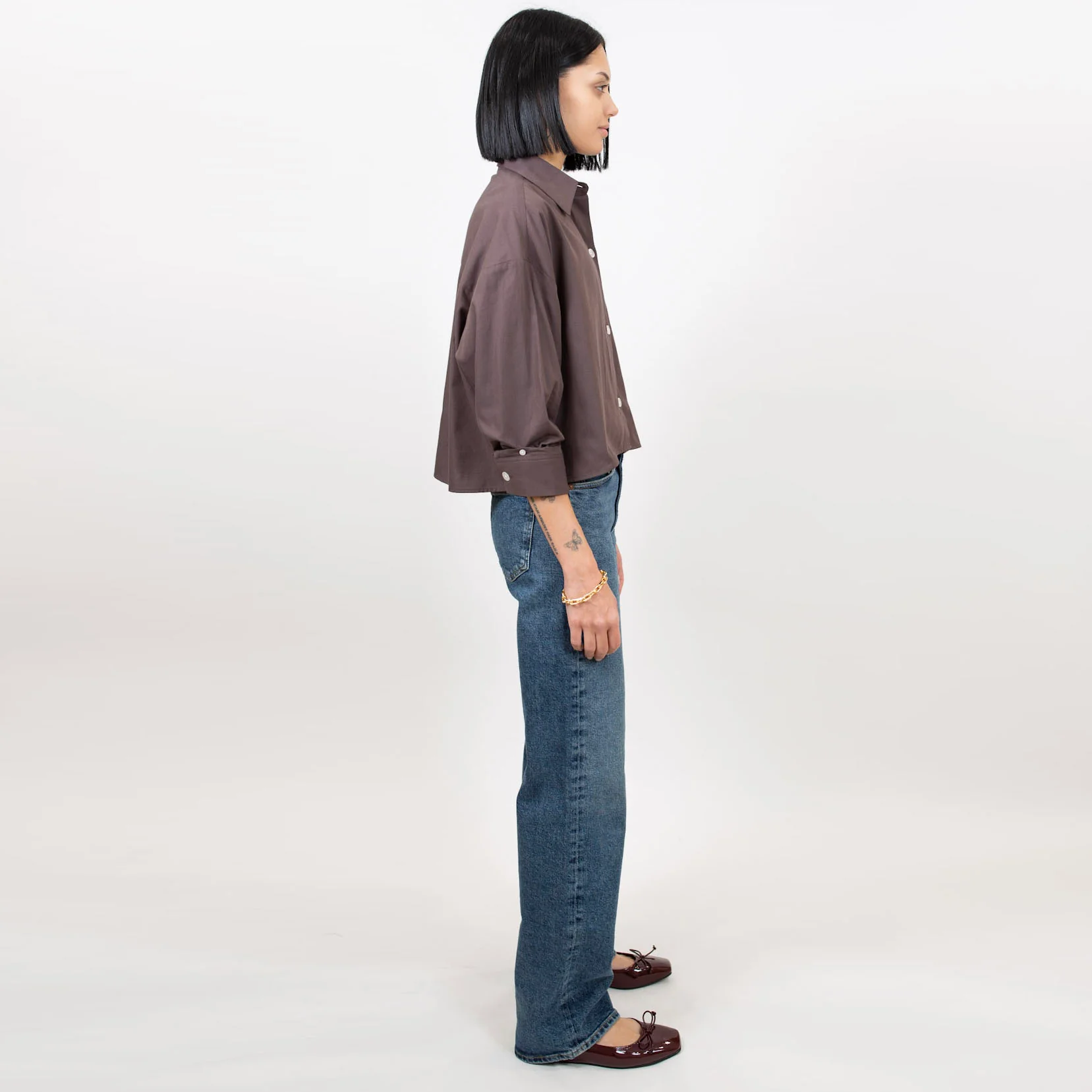 Kat Crop Shirt - Image 18