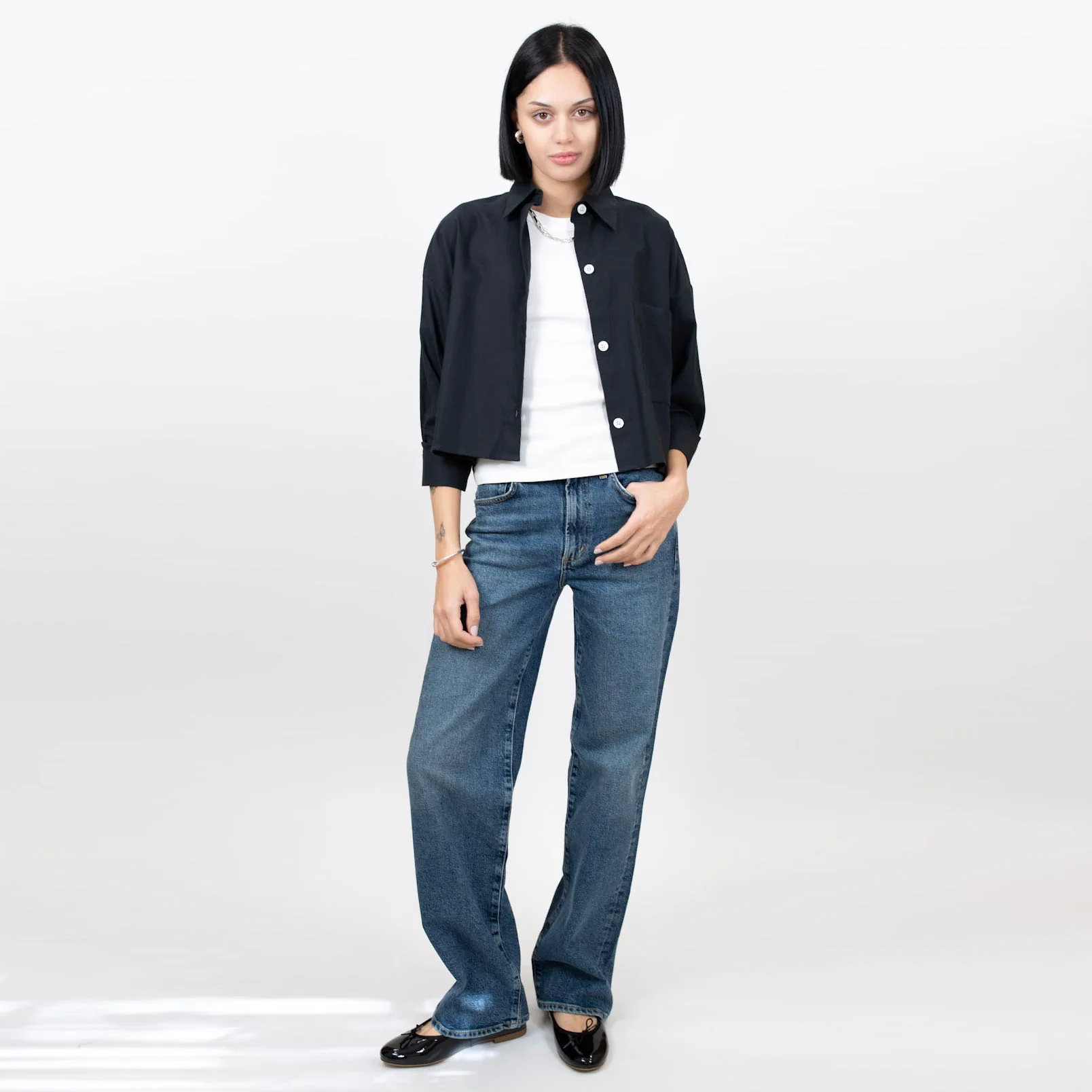 Kat Crop Shirt - Image 4