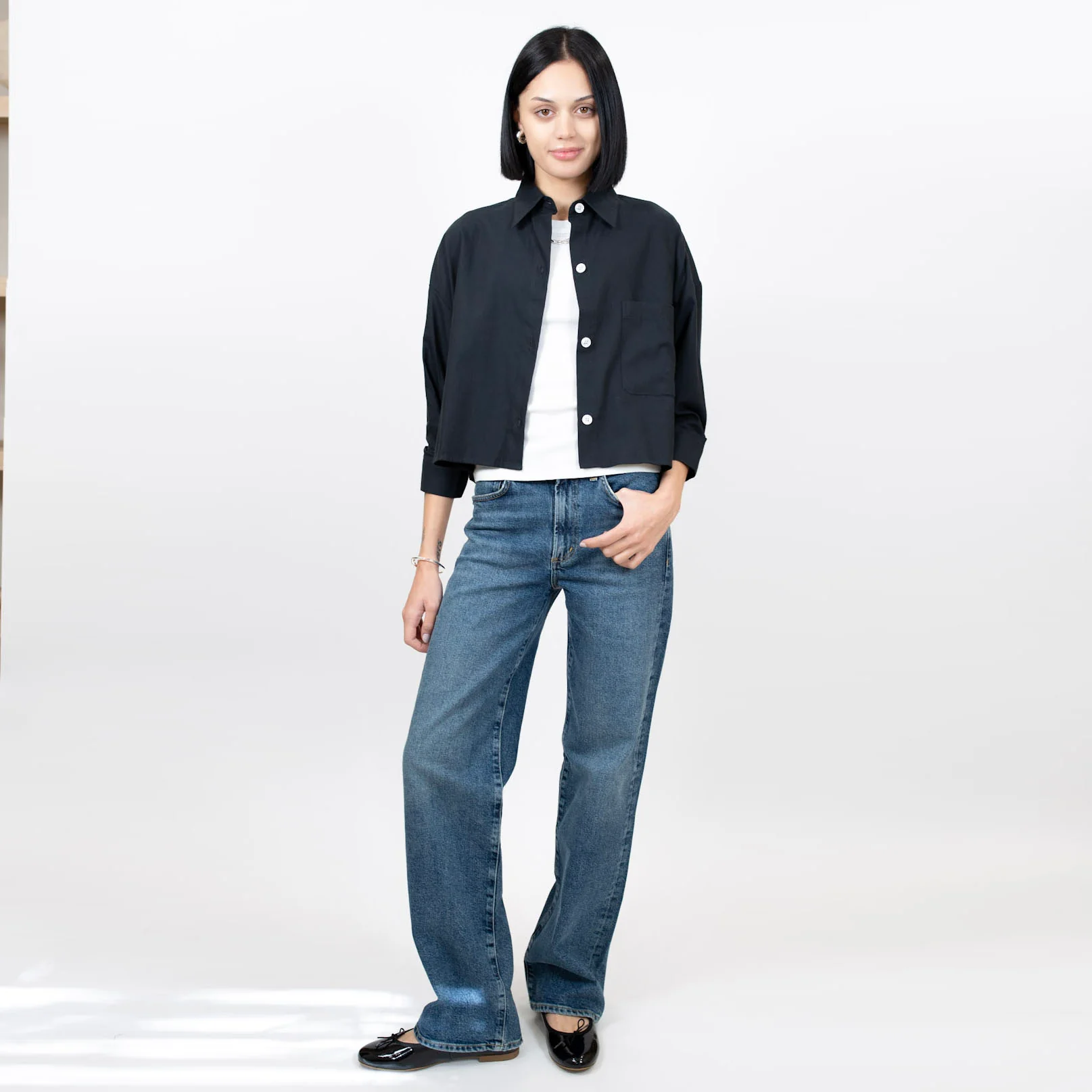 Kat Crop Shirt - Image 5