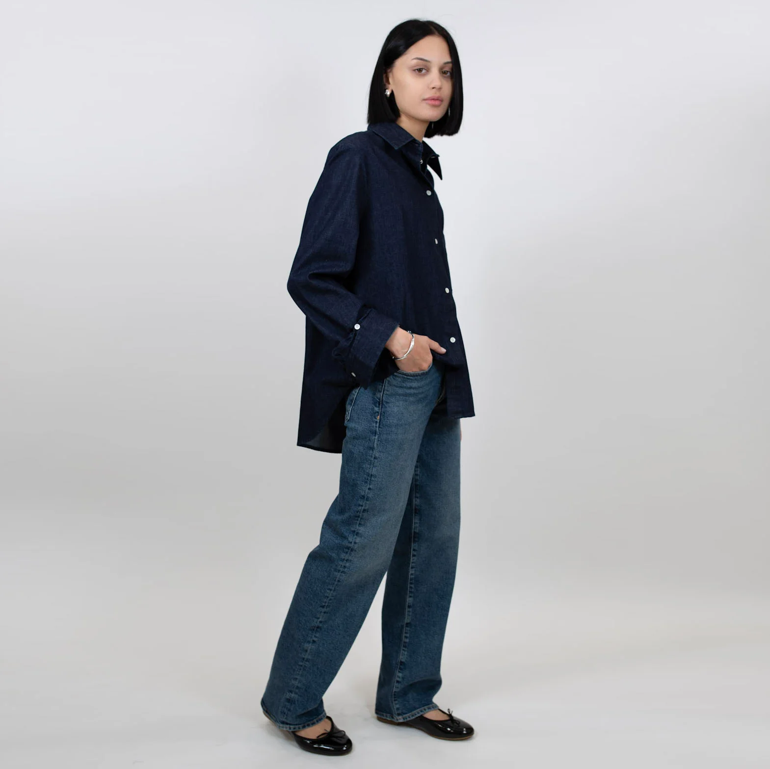 Kat Denim Shirt - Image 10