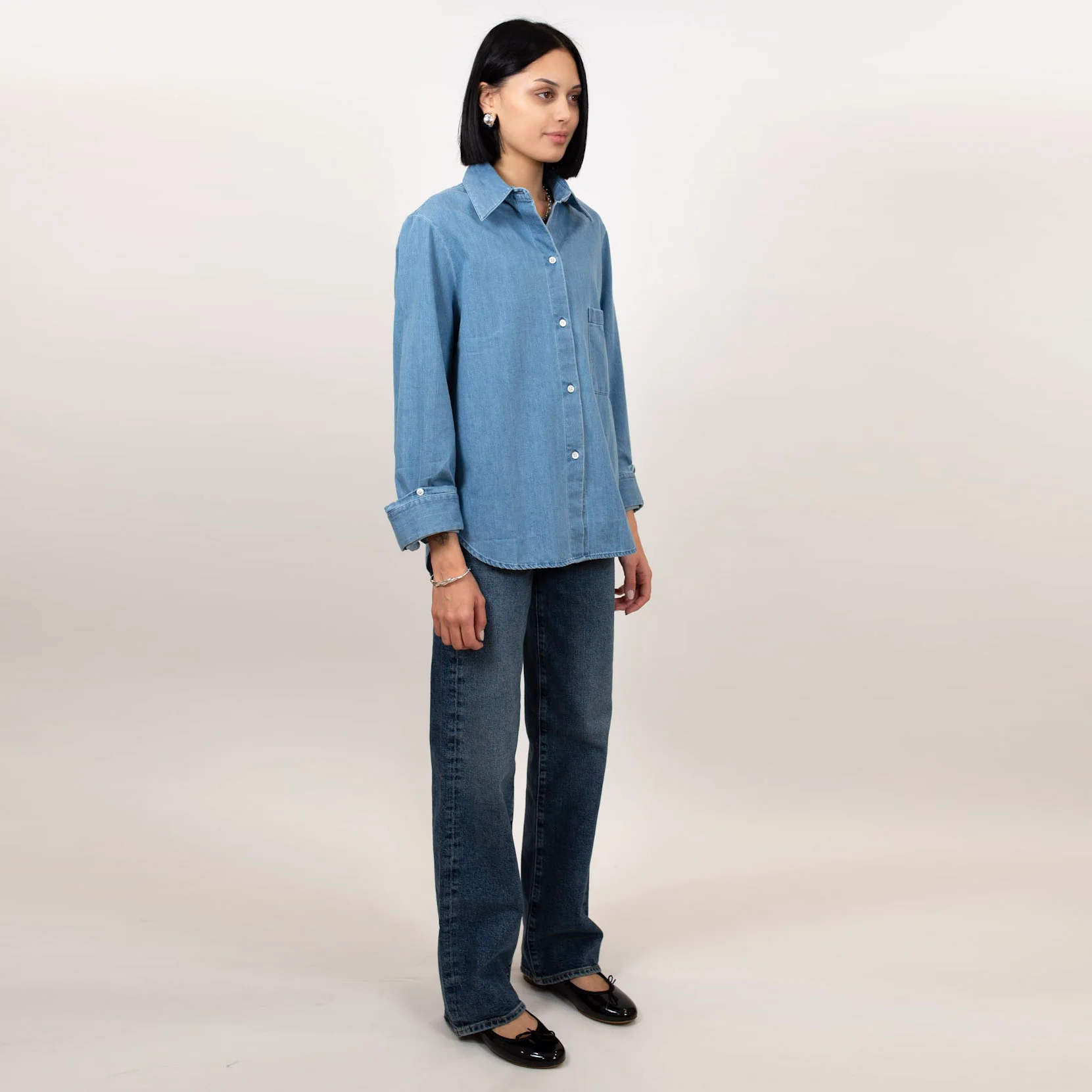 Kat Denim Shirt - Image 13
