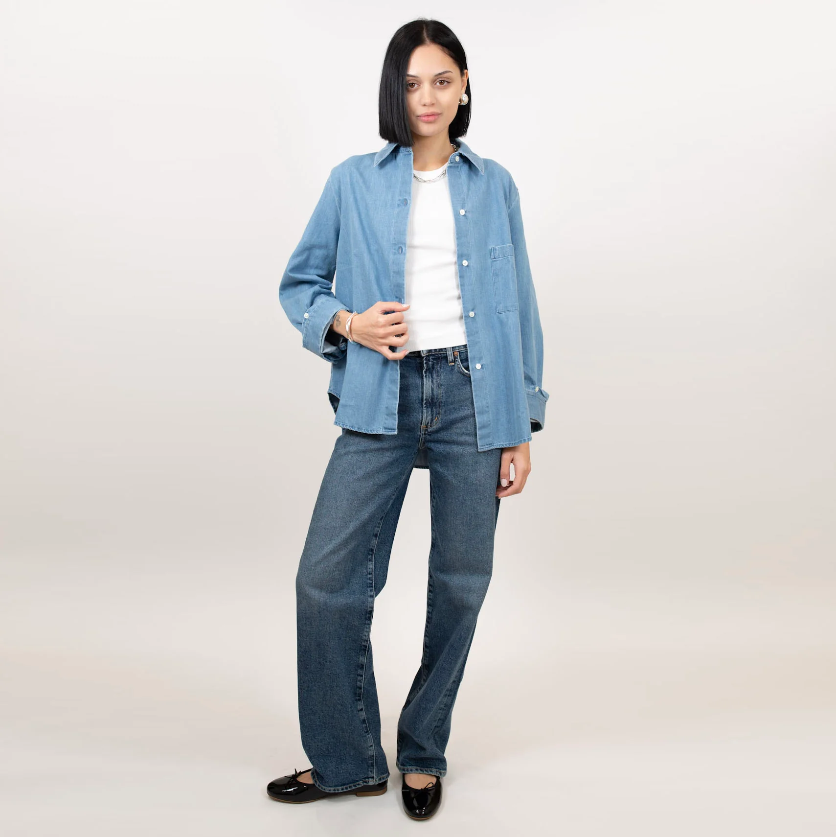 Kat Denim Shirt - Image 4