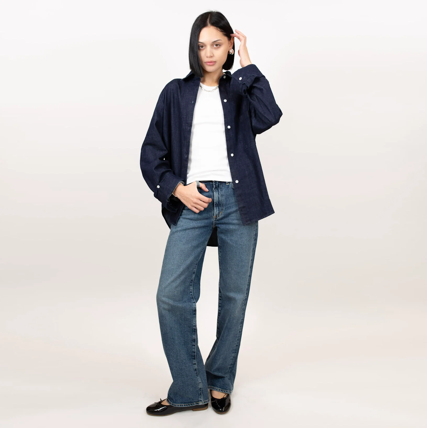 Kat Denim Shirt - Image 6