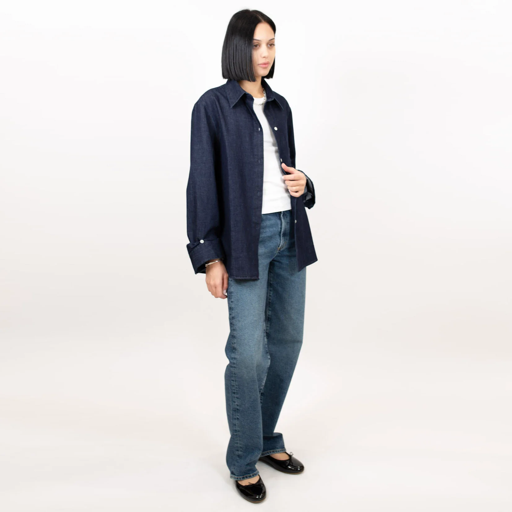 Kat Denim Shirt - Image 7