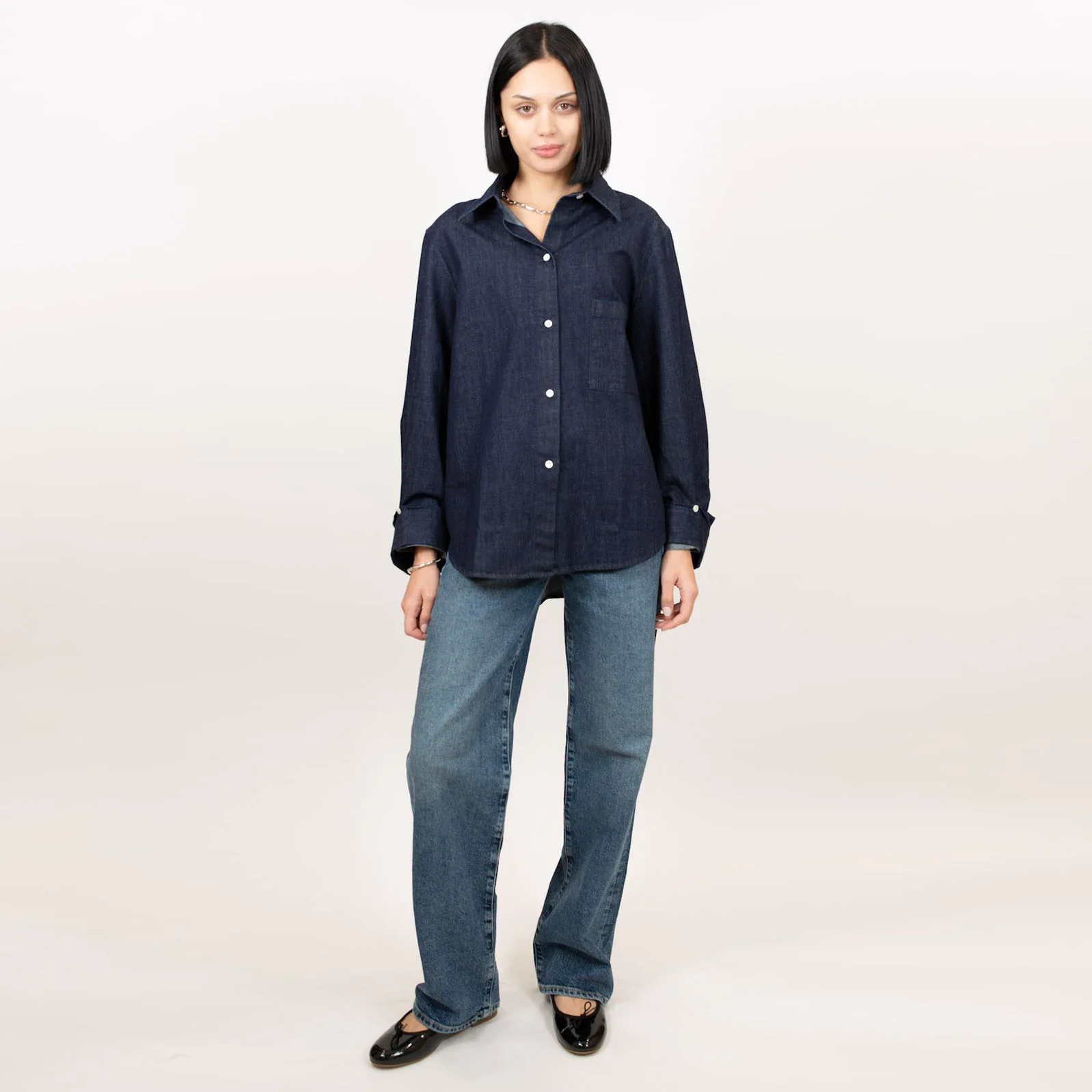 Kat Denim Shirt - Image 8