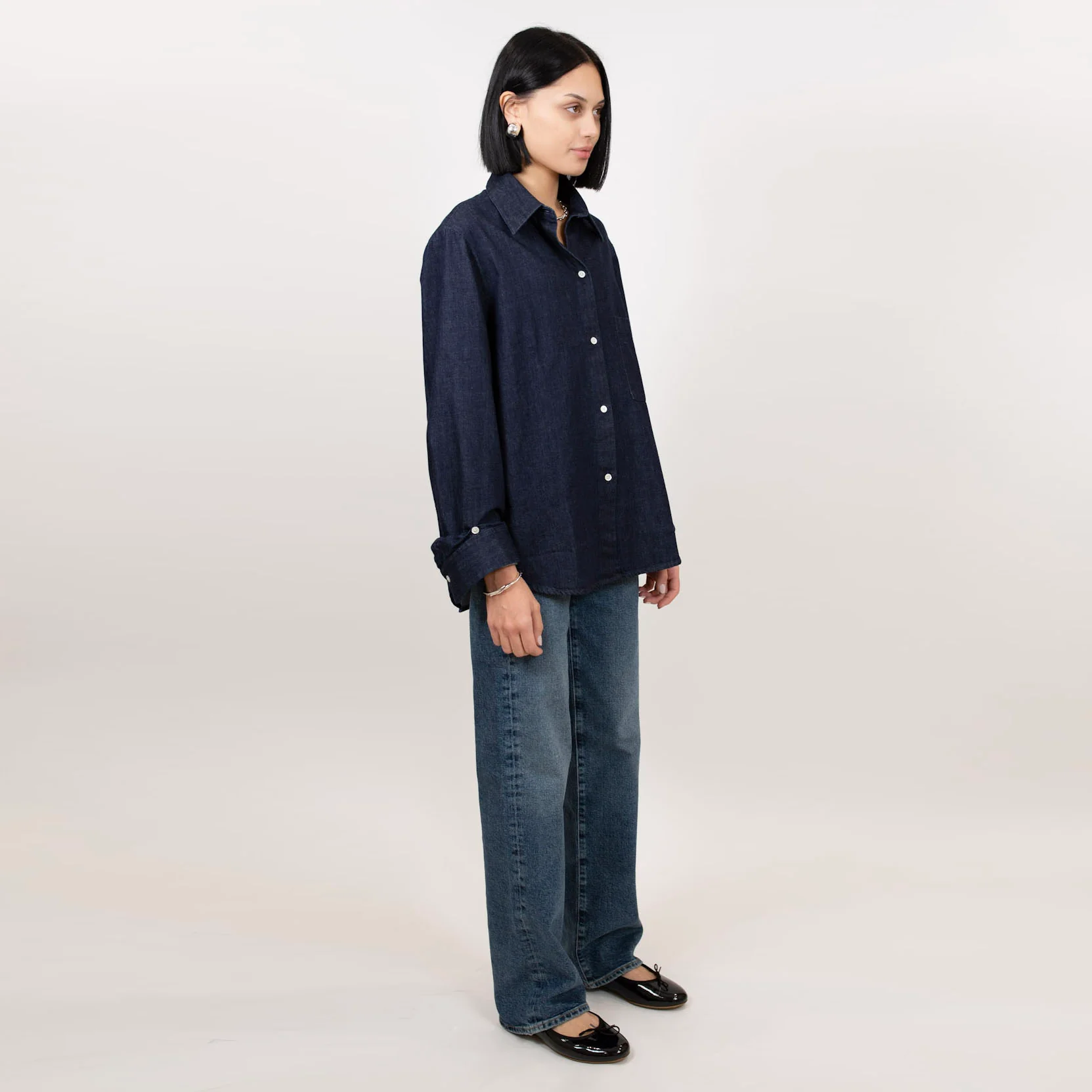 Kat Denim Shirt - Image 9