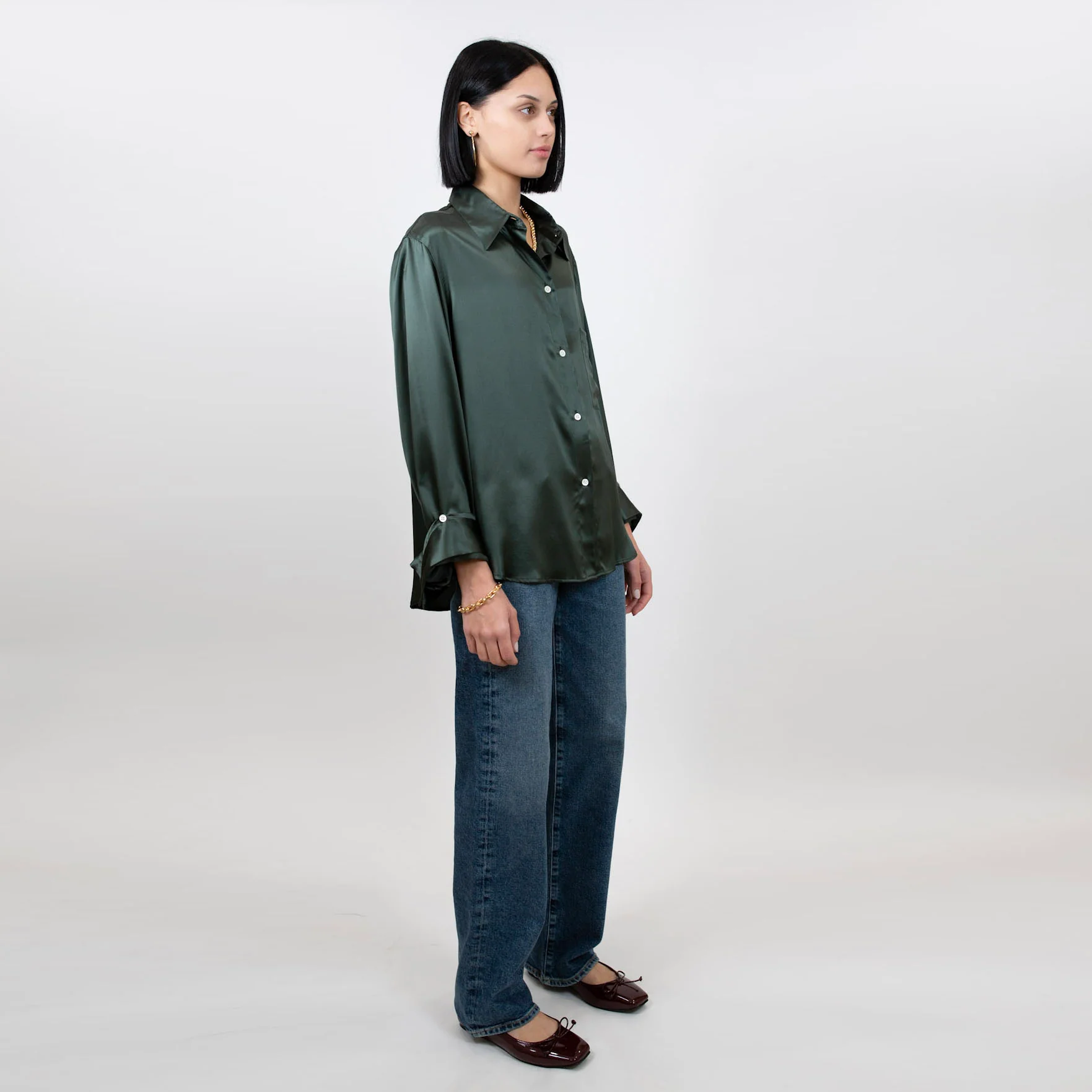 Kat Silk Shirt - Image 10