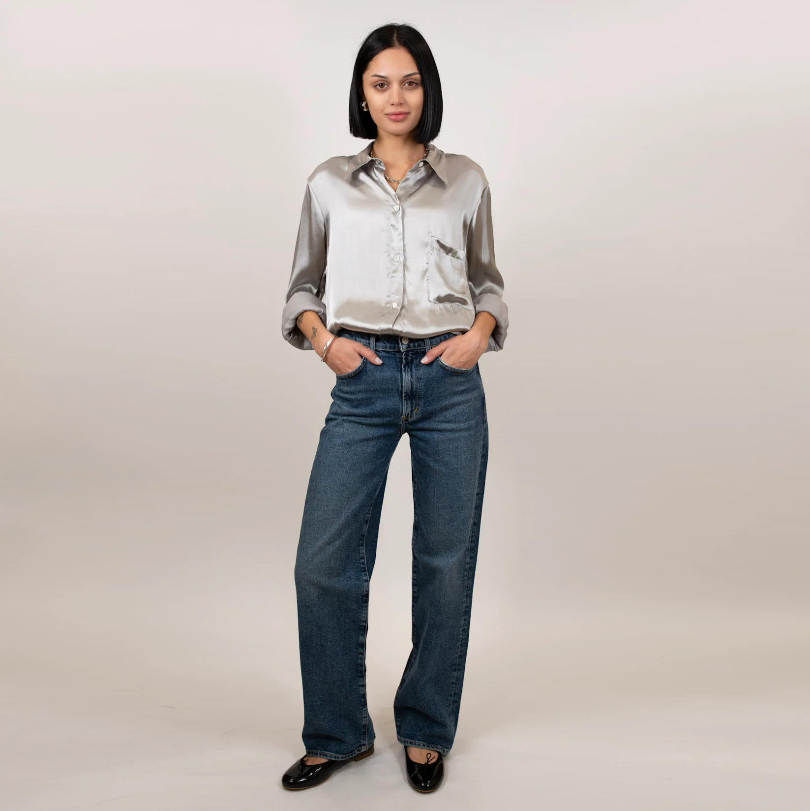 Kat Silk Shirt - Image 16