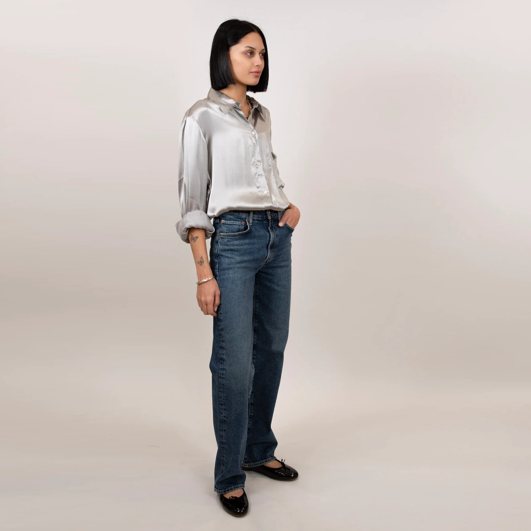 Kat Silk Shirt - Image 17