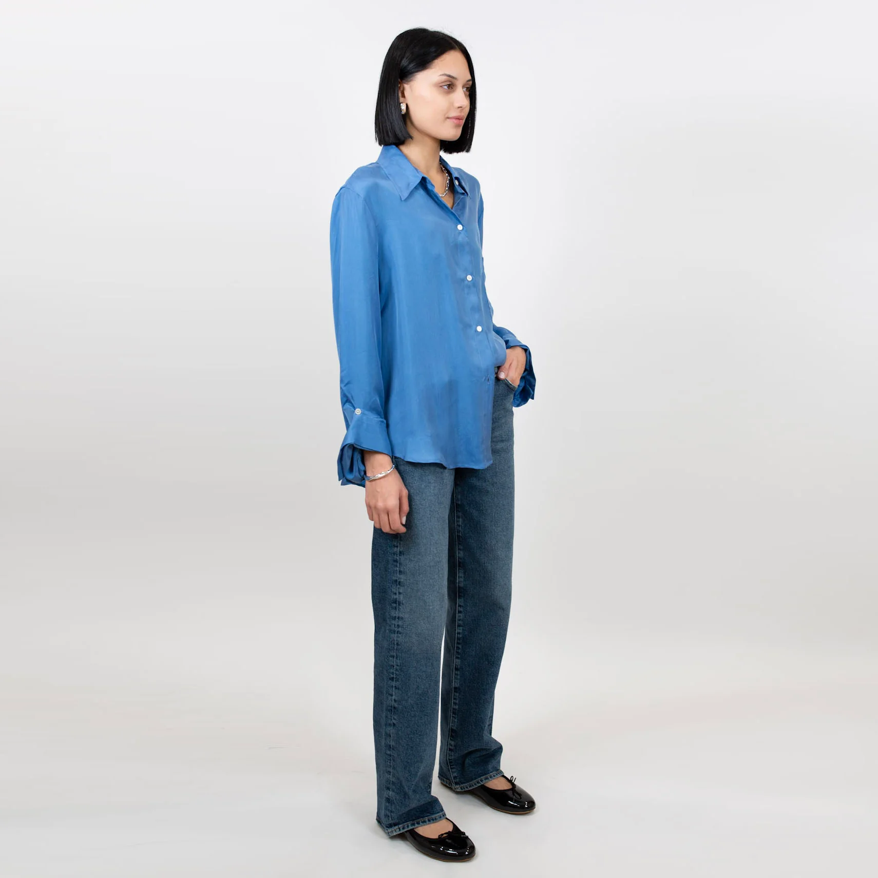 Kat Silk Shirt - Image 19
