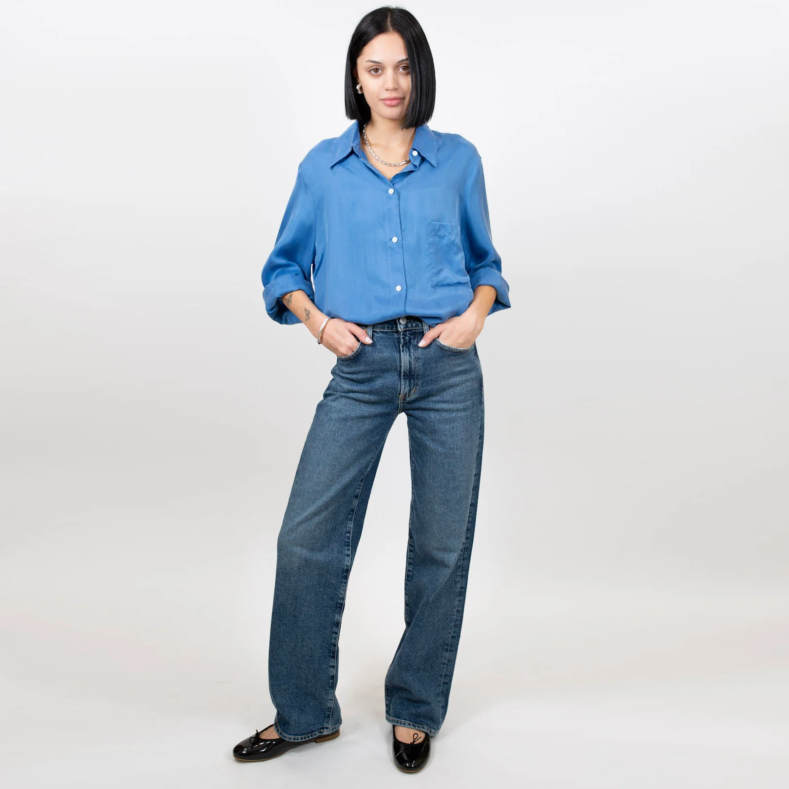 Kat Silk Shirt - Image 20