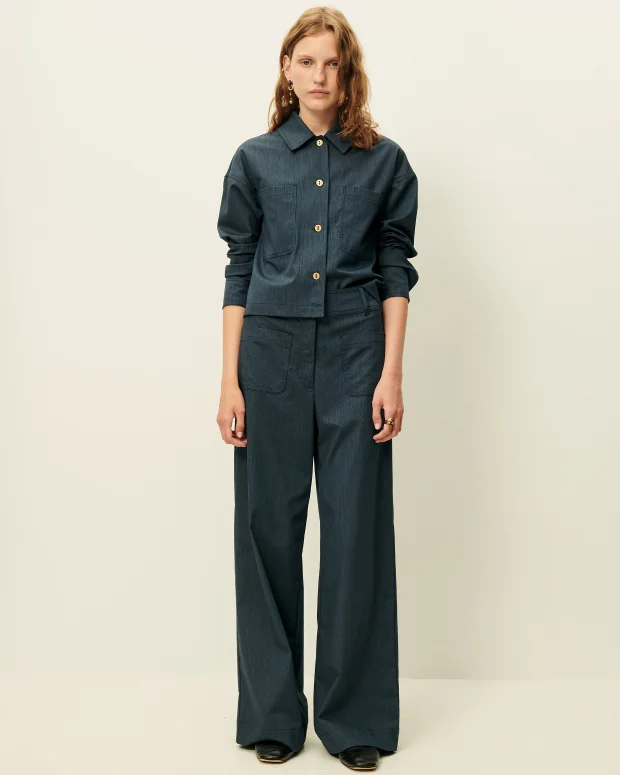 Manhatti Loose Pant (Worker Blue) - Image 3