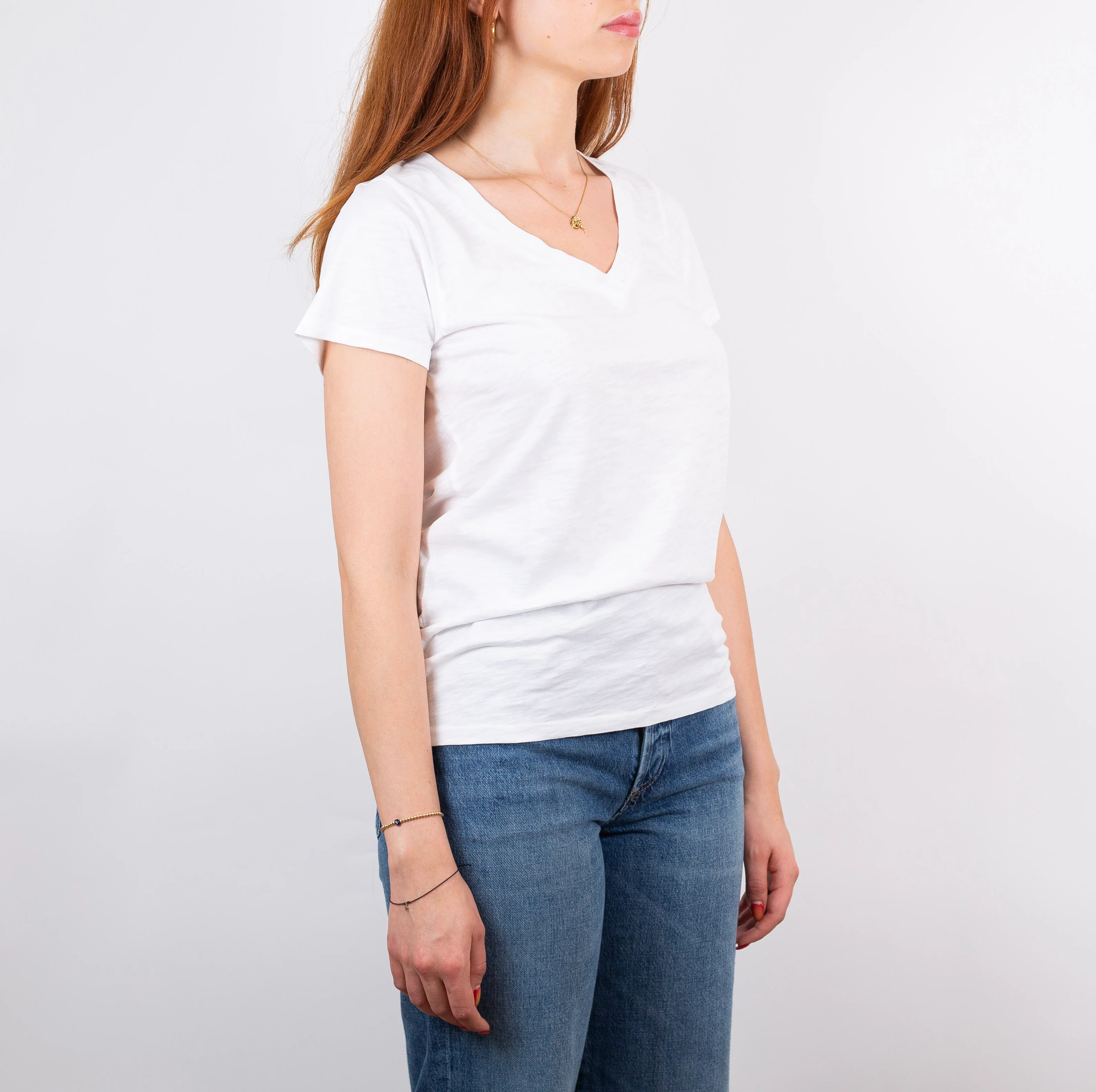 New Lily V-Neck Tee - Image 28