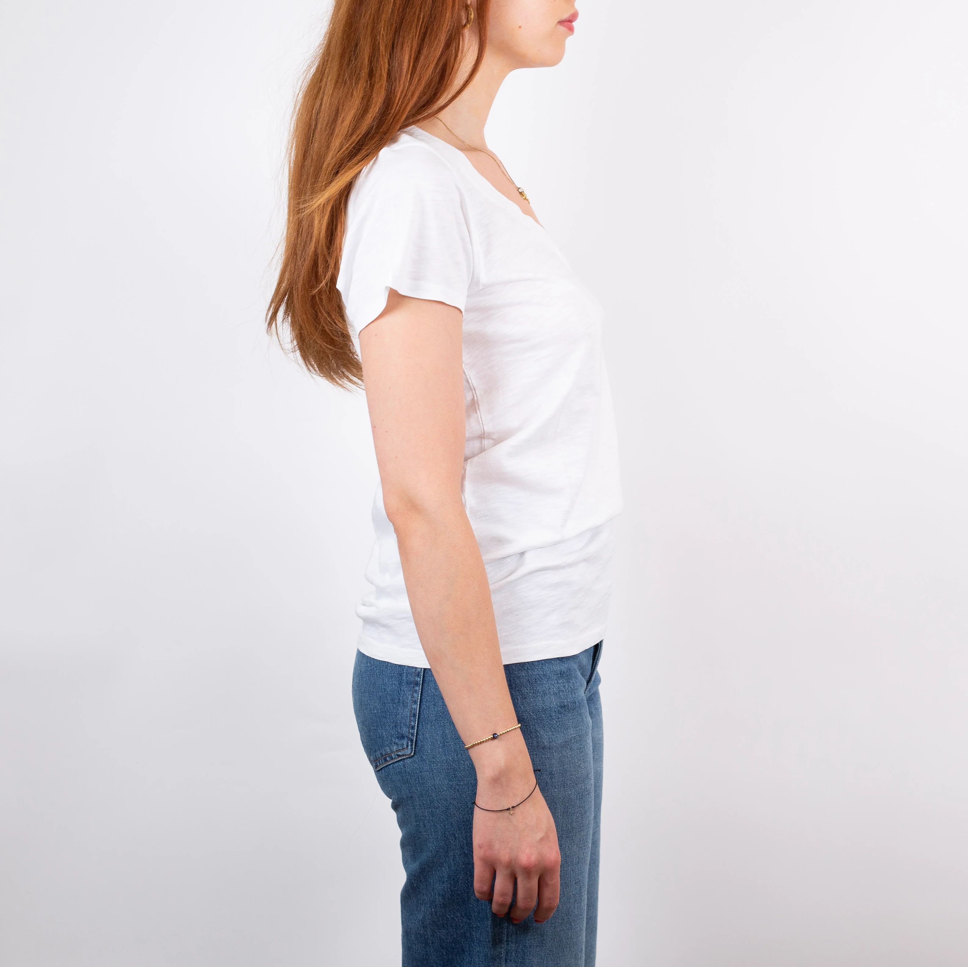 New Lily V-Neck Tee - Image 29