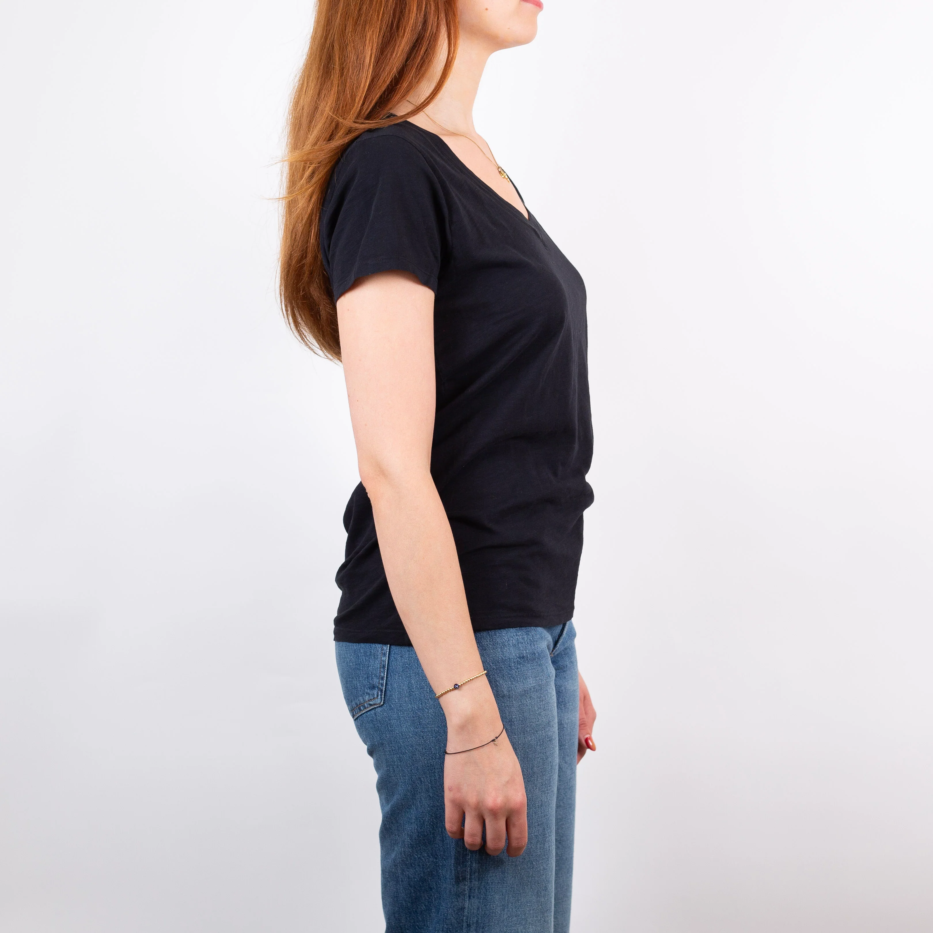 New Lily V-Neck Tee - Image 9