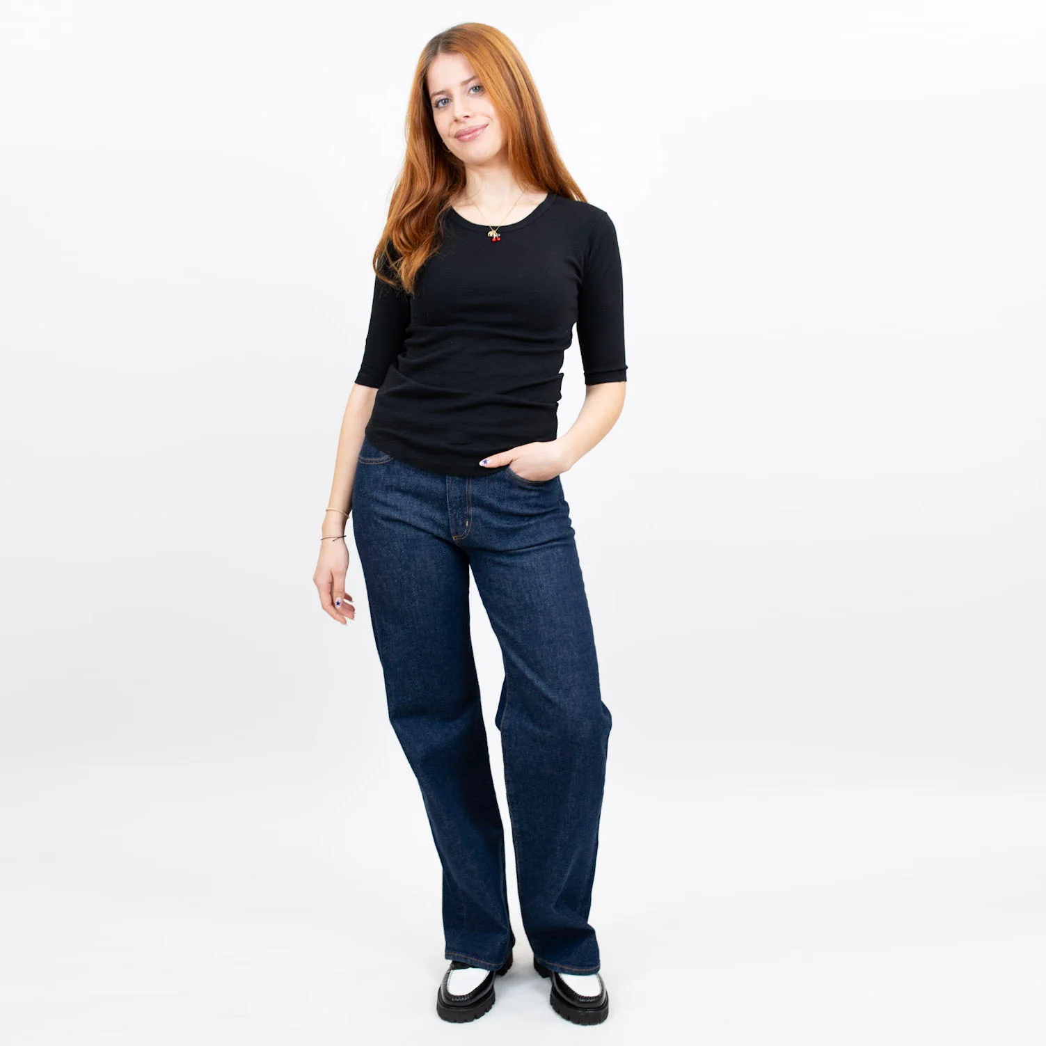 Sophie 3/4 Sleeve Tee - Image 4