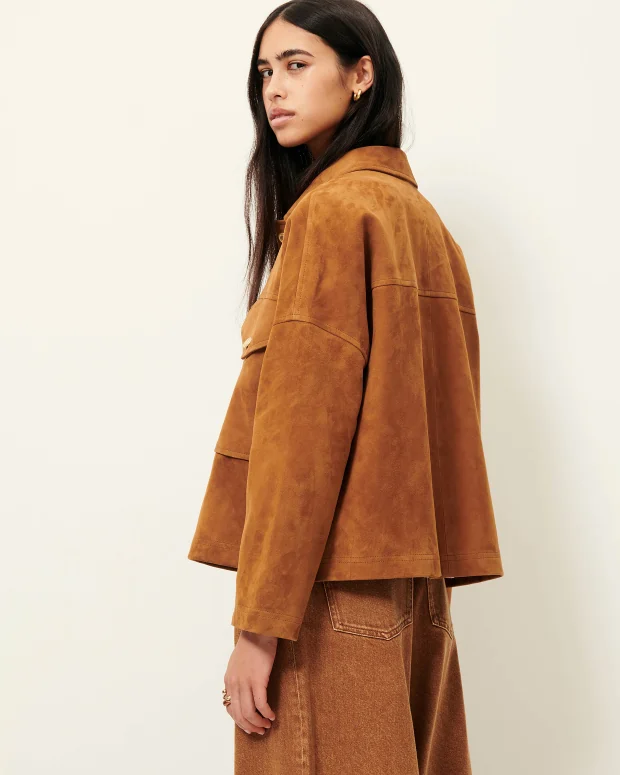 Vilaeste Suede Jacket (Sirocco) - Image 6